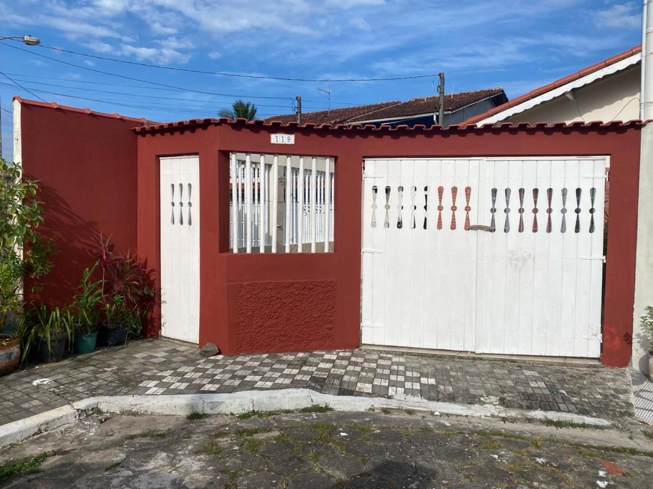 MongaguáCasa Do Lado Da Praia, 100 Metros Da Praia.别墅 外观 照片